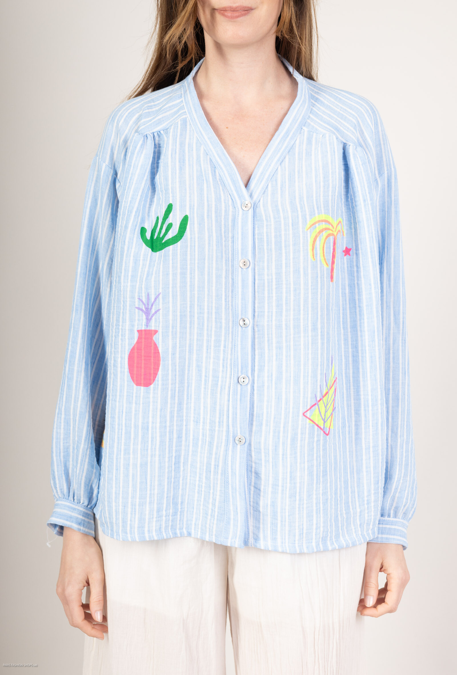 Wholesaler HÉRA - Printed scratch shirt