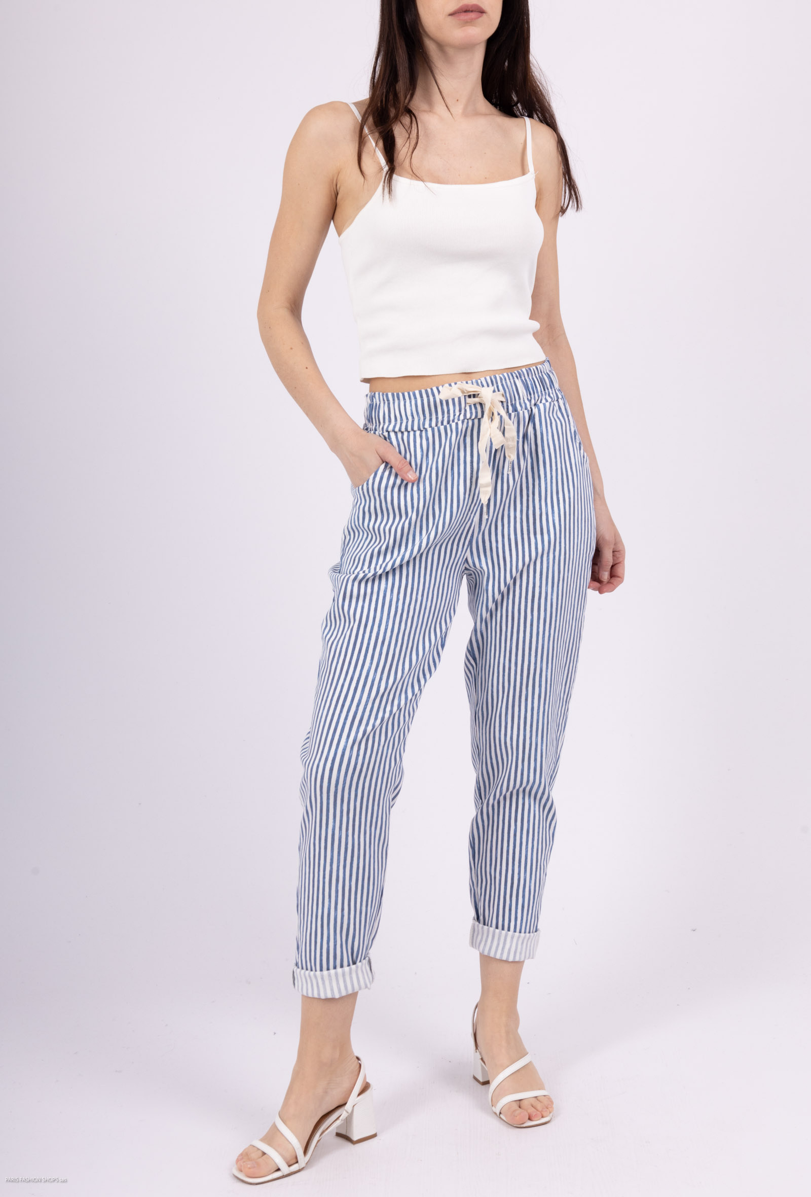 Wholesaler HERYA - Faded striped pants