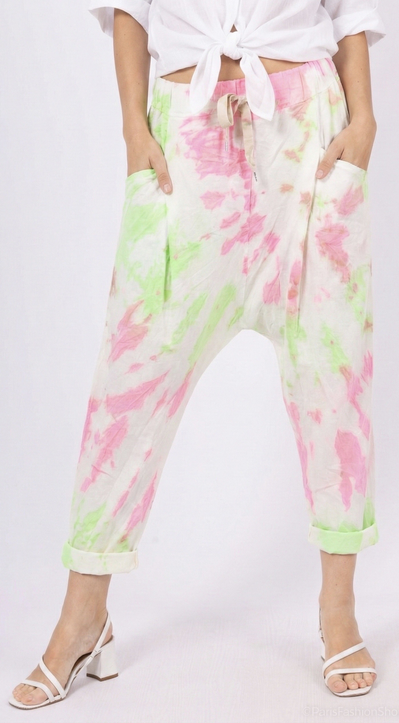 Wholesaler HERYA - Tie and dye sarouel pants