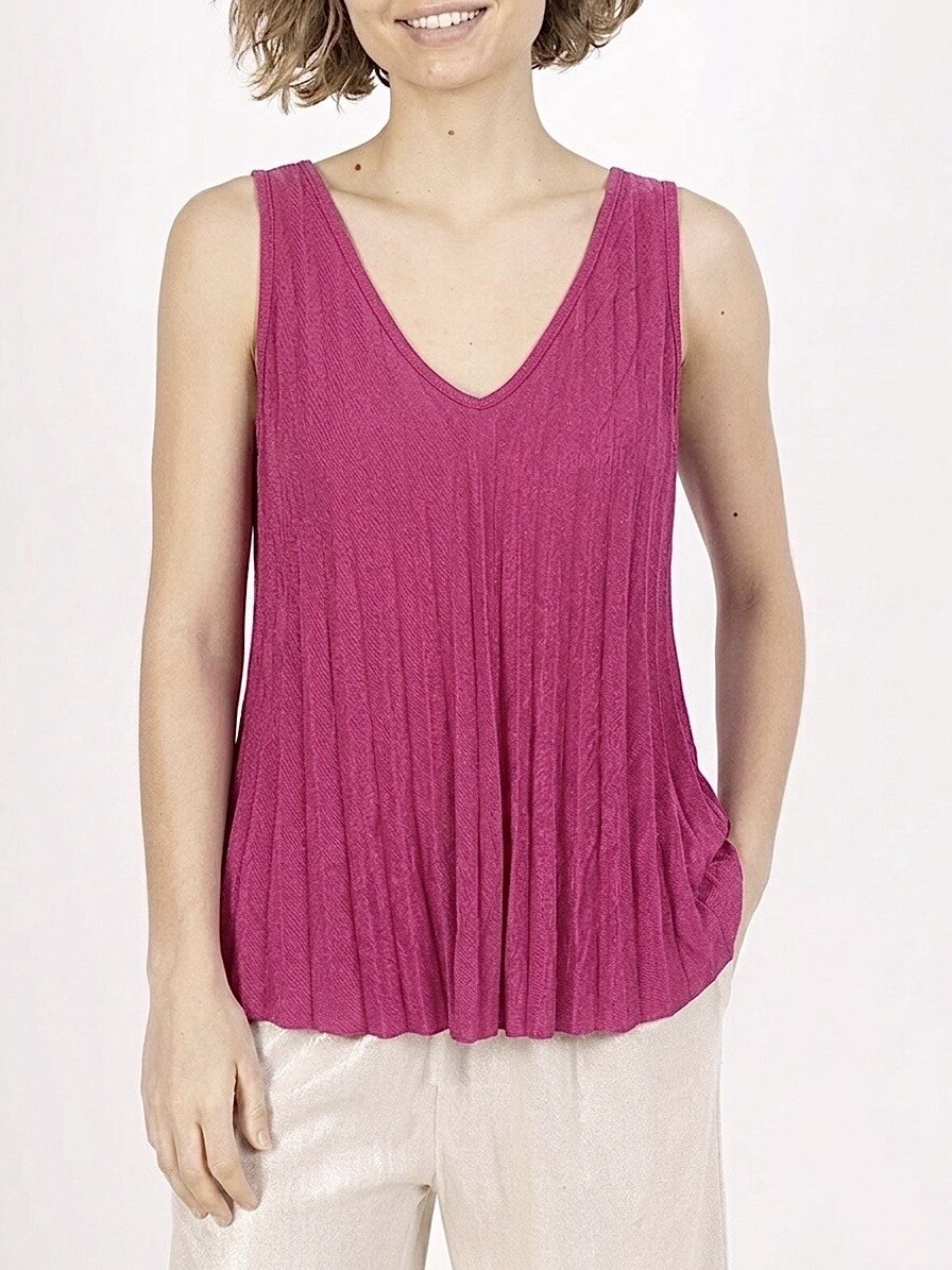 Wholesaler HERYA - Lurex Pleated Tops