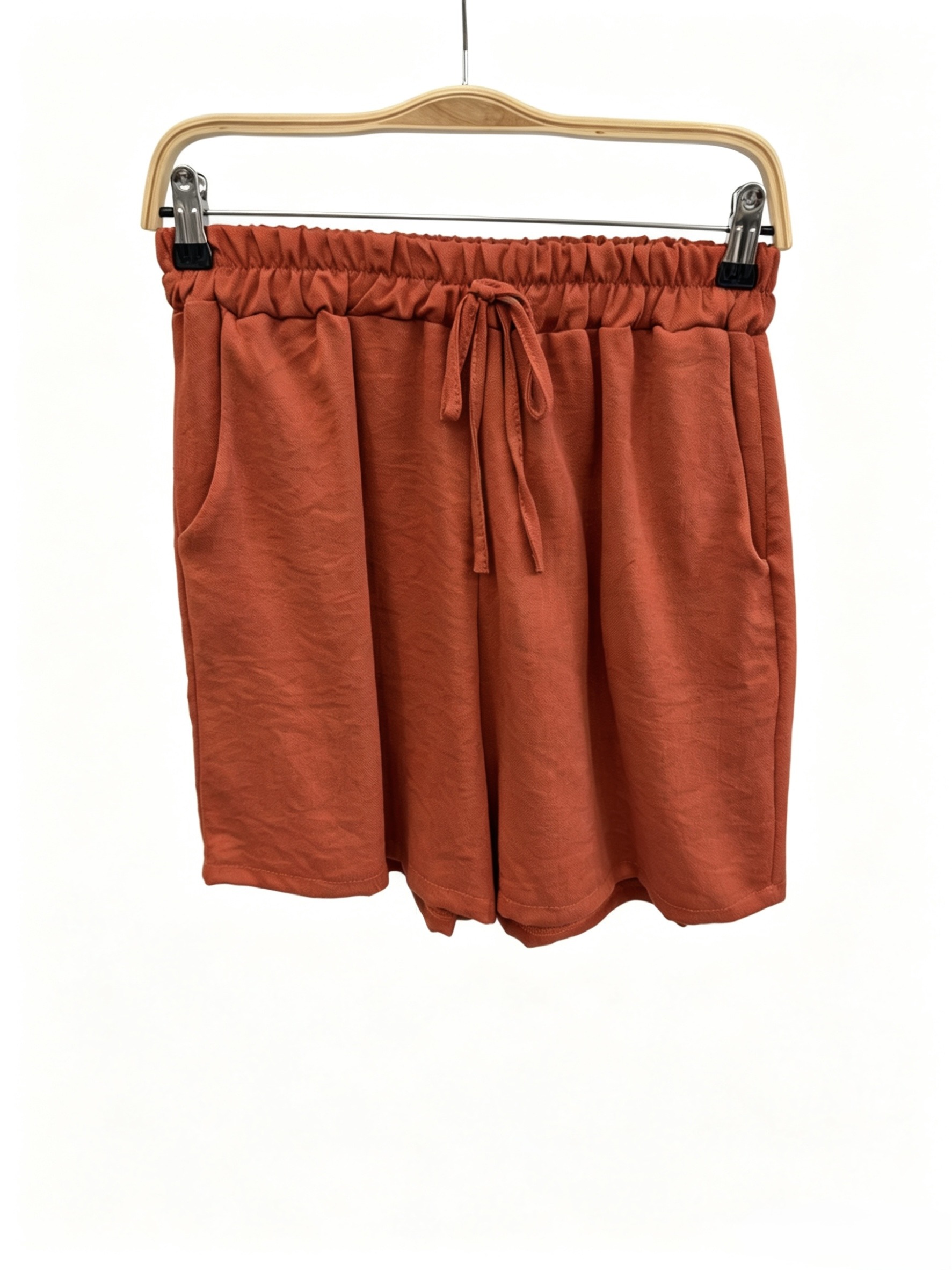 Wholesaler HF Fashion - Shorts with elastic waistband and side pockets