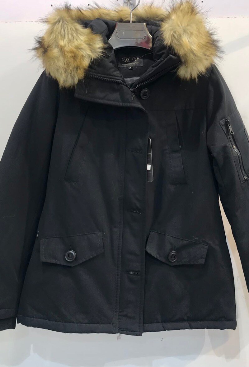 Großhändler HF - Kurze Daunenjacke