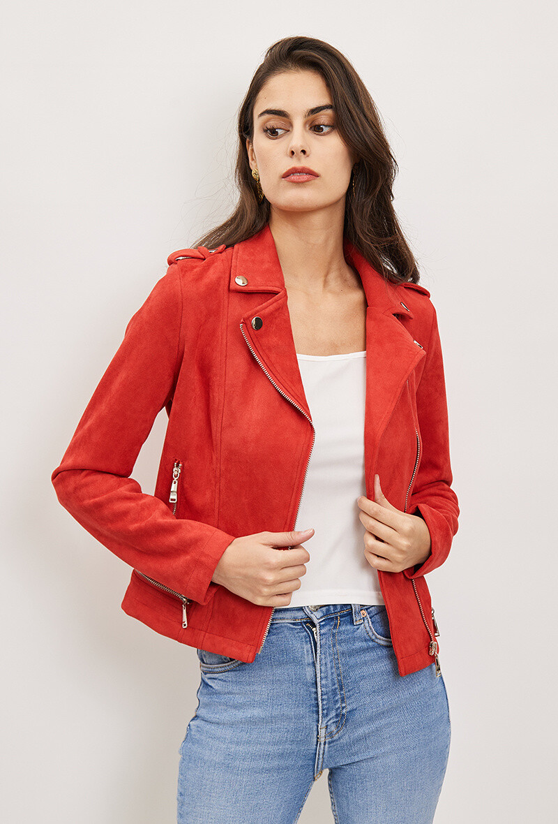 Grossiste HF - Veste suédine