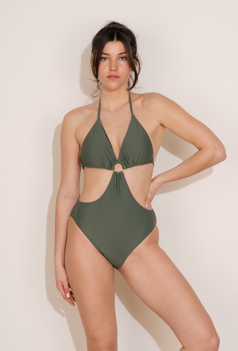 Großhändler HIBIKINI - Triangel geschnittener Trikini-Badeanzug