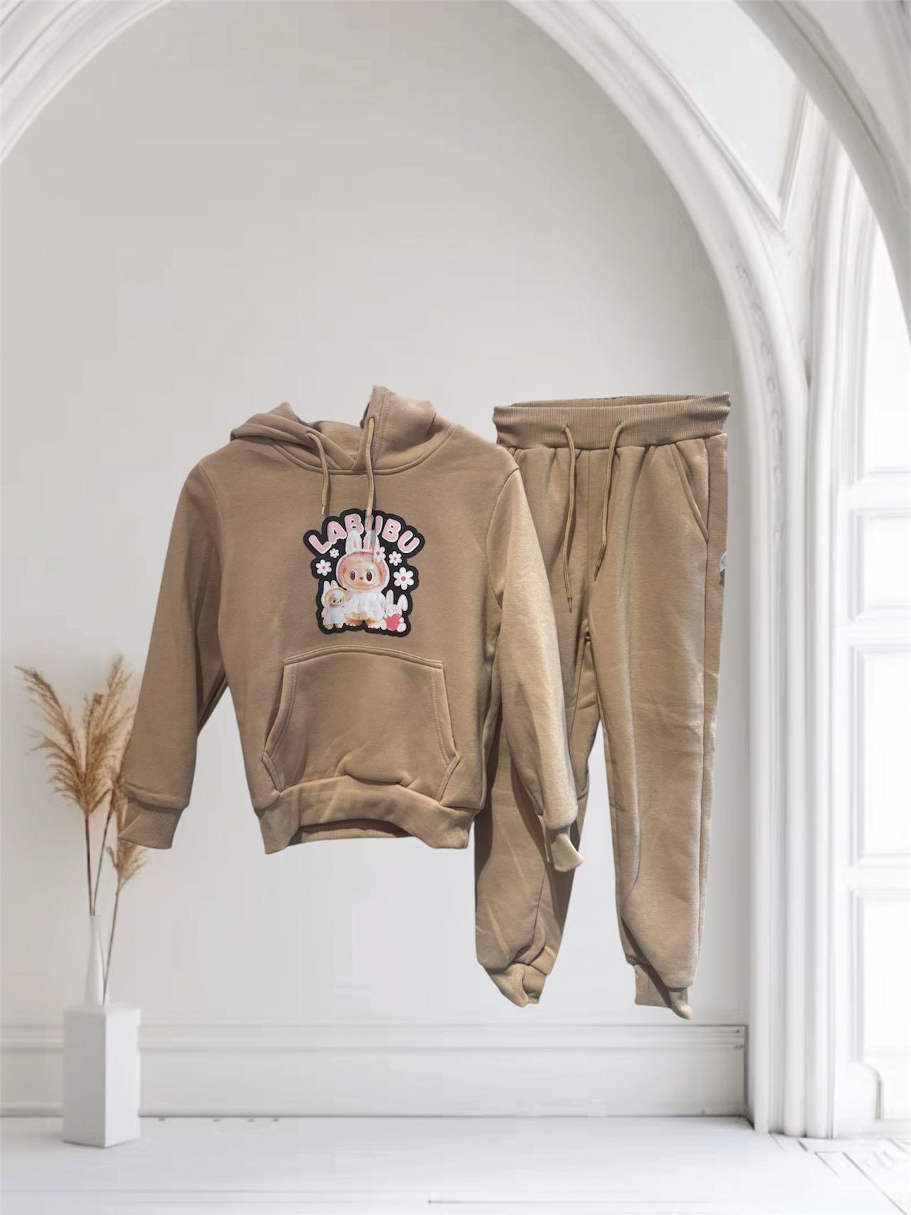 Großhändler HJA diffusion - bedrucktes Pullover- und Jogginganzug-Set