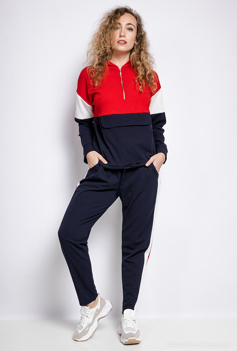 Grossiste HK&City - Ensemble sweat à capuche et pantalon