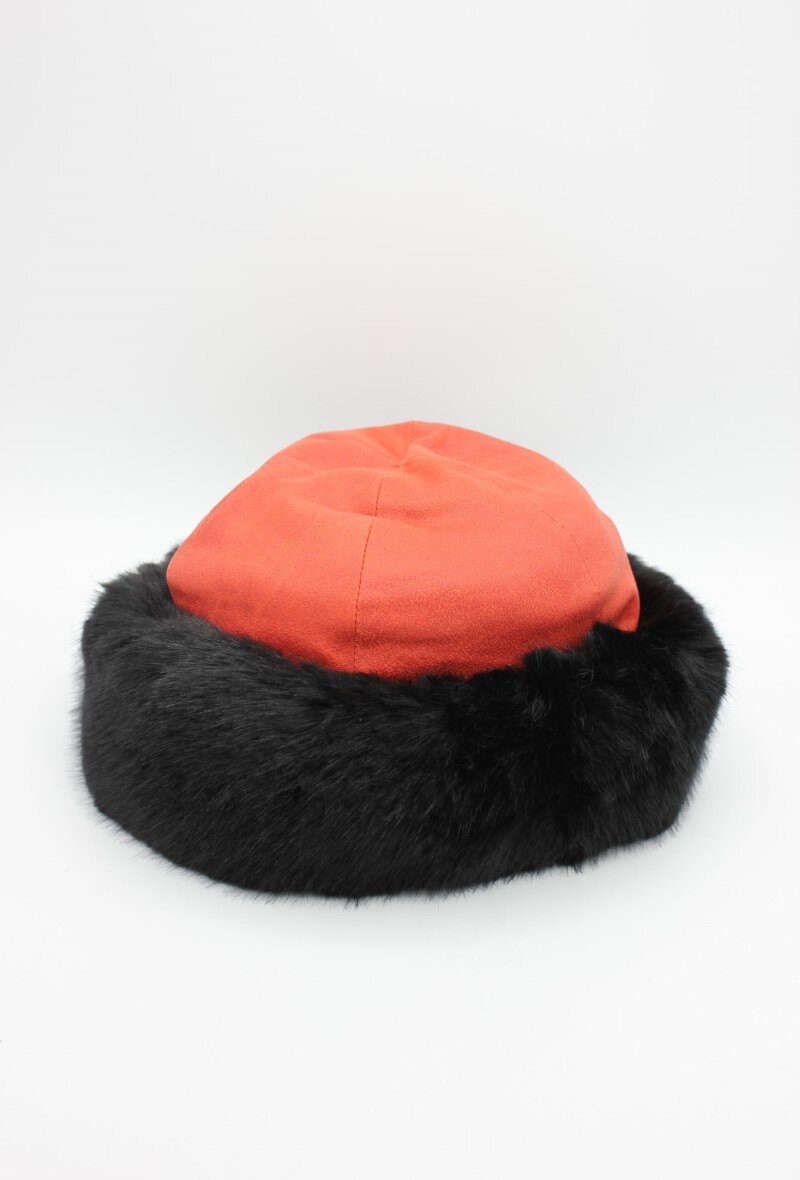 Wholesaler Hologramme Paris - Toque in water-repellent biker fabric with non-animal fur Portugal
