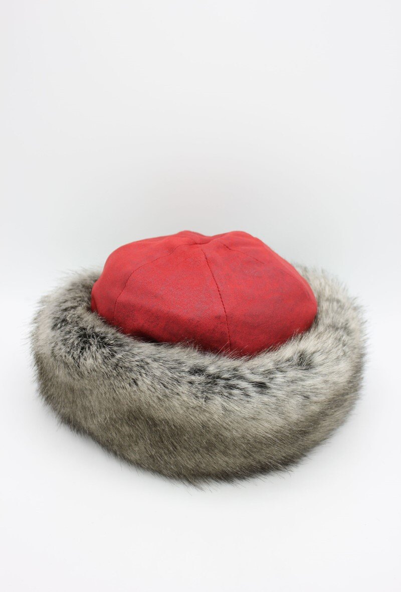 Wholesaler Hologramme Paris - Toque in water-repellent biker fabric with non-animal fur Portugal
