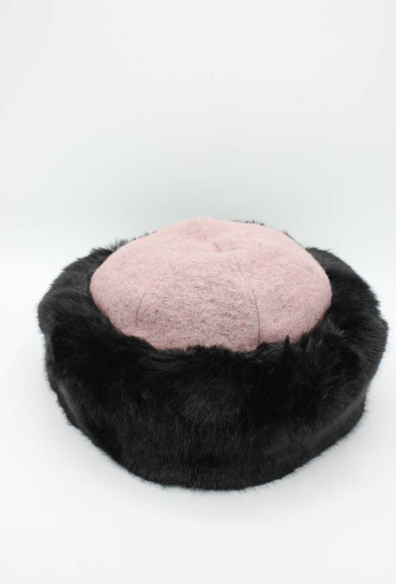 Wholesaler Hologramme Paris - Wool hat with non-animal fur Portugal