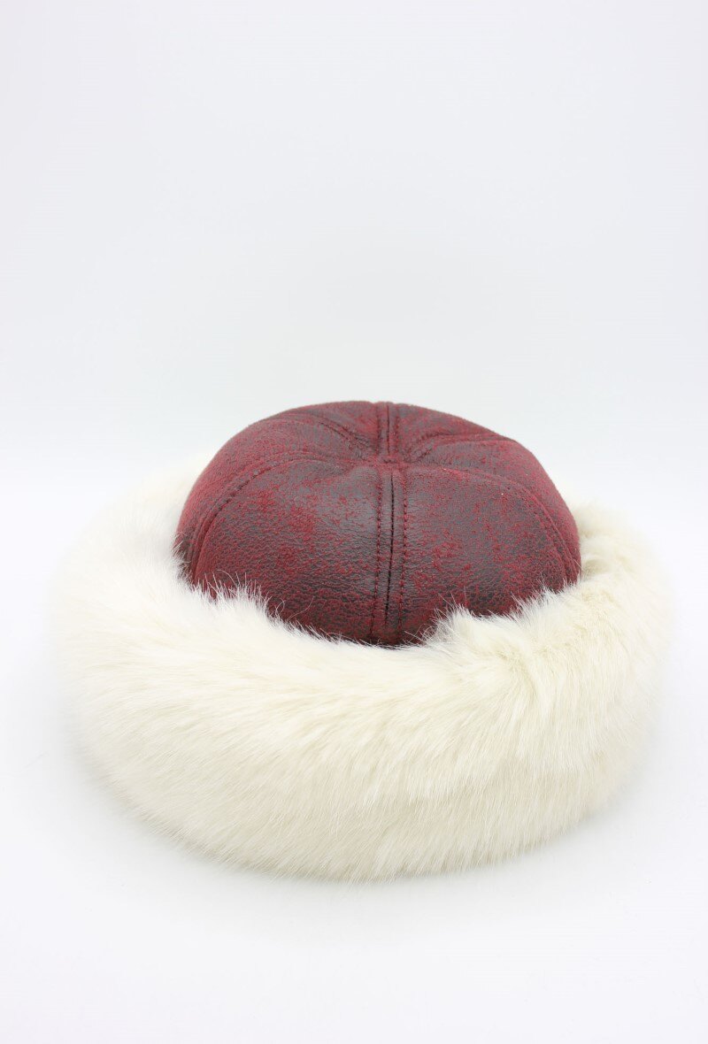 Wholesaler Hologramme Paris - Portugal toque in water-repellent polyester with non-animal fur