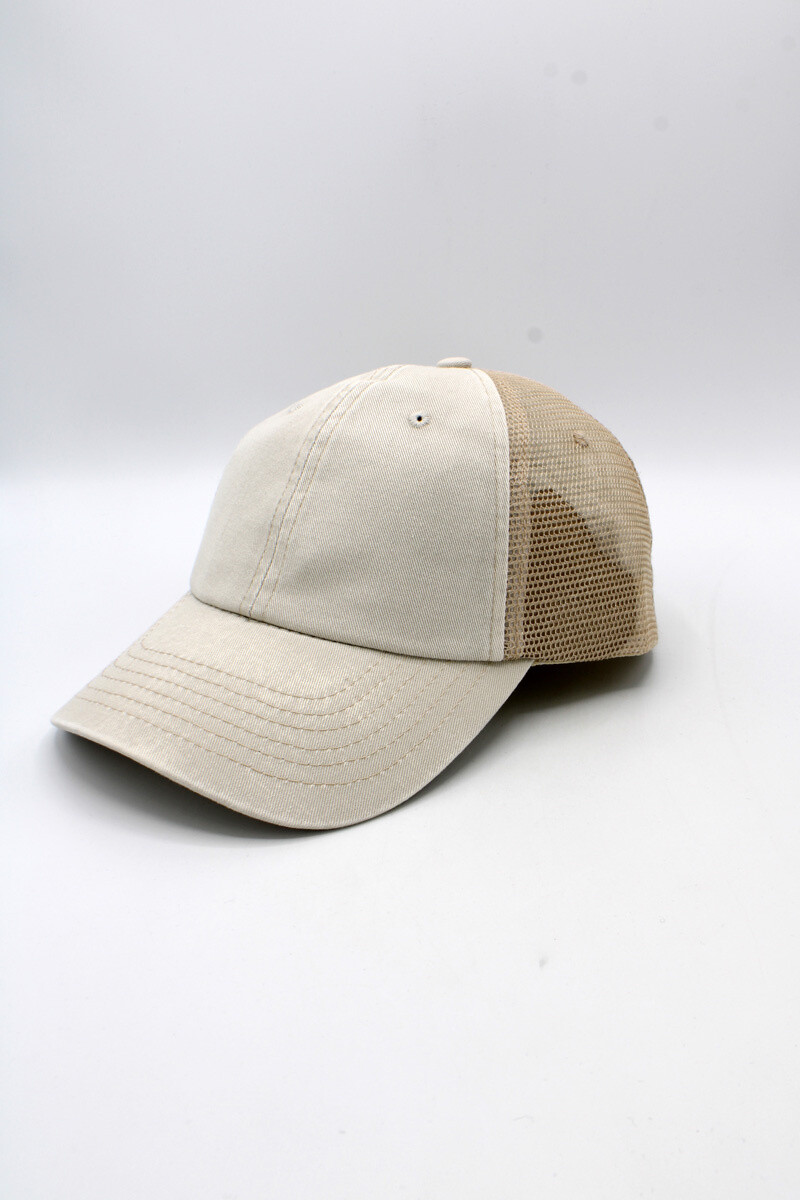 Grossiste Hologramme Paris - Casquette en coton avec filet arrière