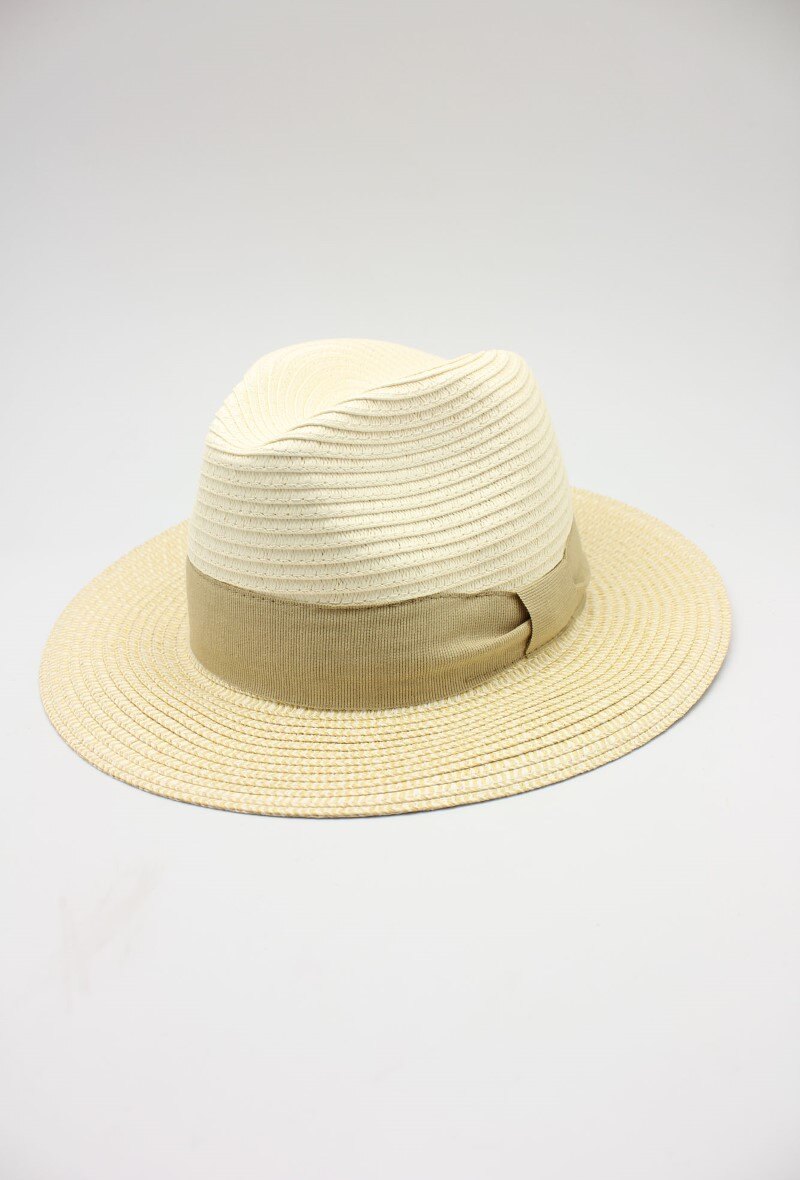 Wholesaler Hologramme Paris - Two-tone paper hat with contrasting ribbon