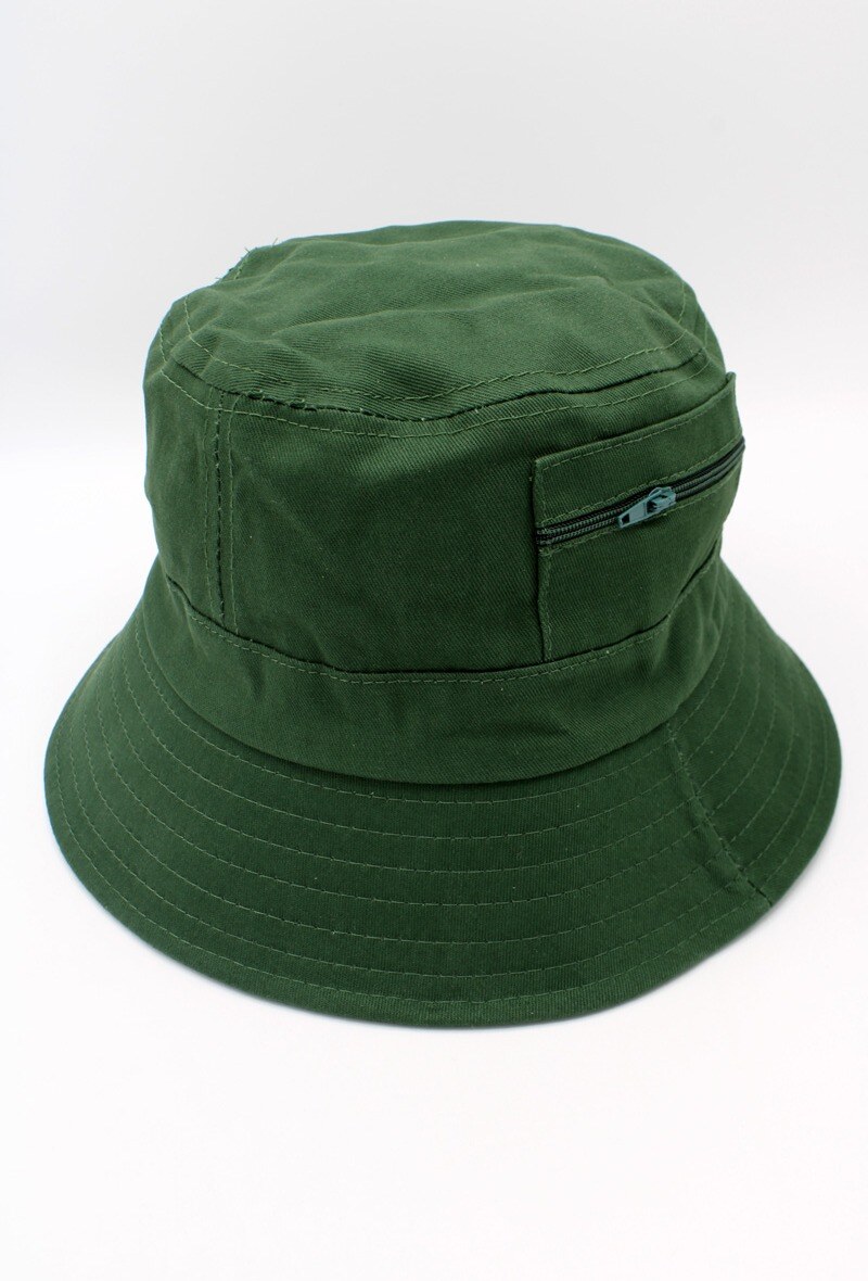 Wholesaler Hologramme Paris - Classic Cotton Bucket Hat with zip