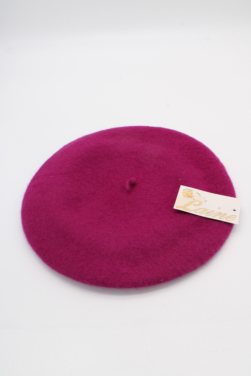 Wholesaler Hologramme Paris - Classic Beret in pure Wool