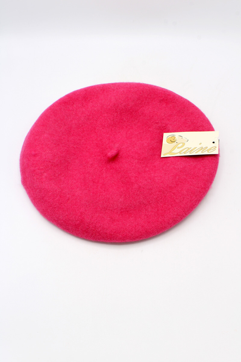 Wholesaler Hologramme Paris - Classic Beret in pure Wool