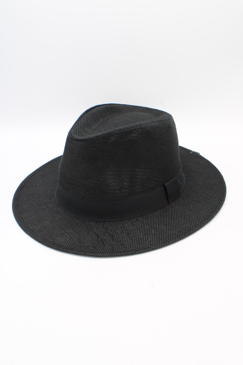 Mayorista Hologramme Paris - Gran sombrero de poliéster gran grano negro