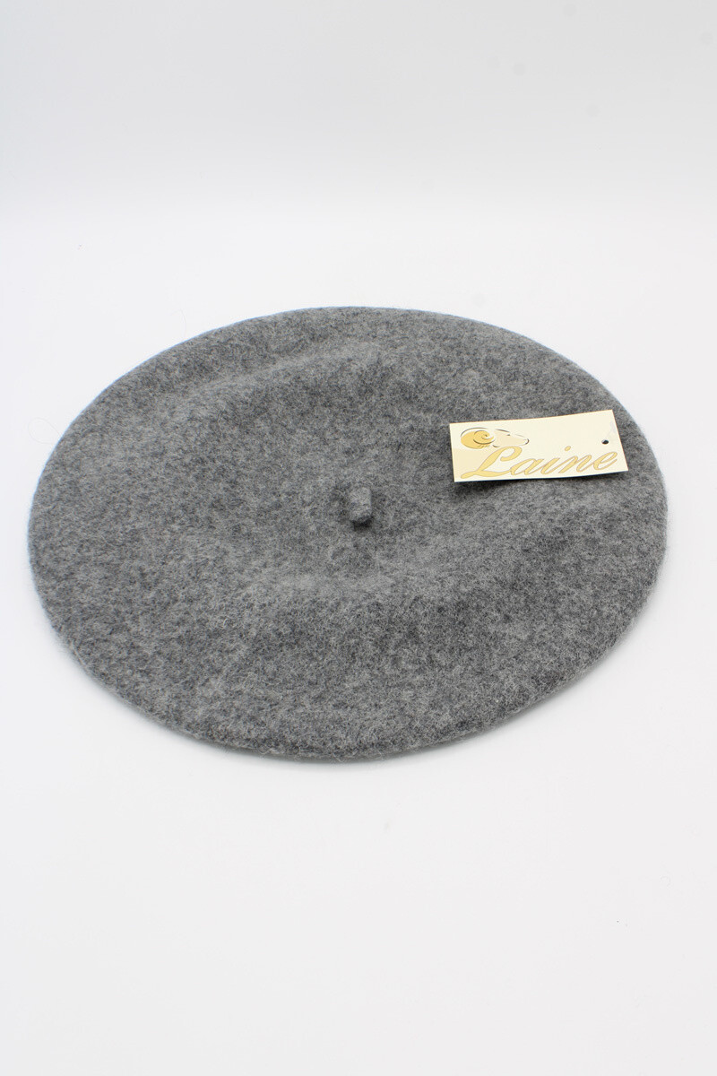 Wholesaler Hologramme Paris - Classic Beret in pure Wool