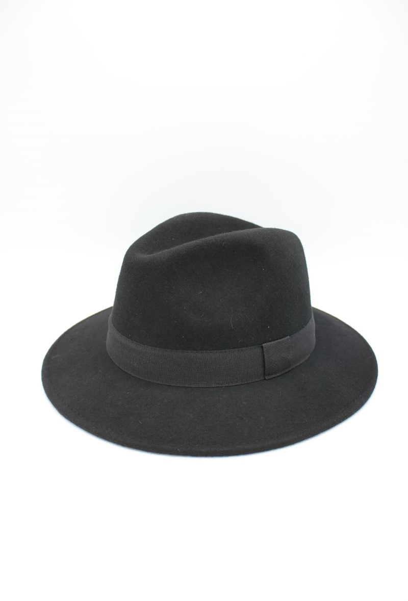 Wholesaler Hologramme Paris - Italian Hat in pure wool Waterproof Crushable with ribbon