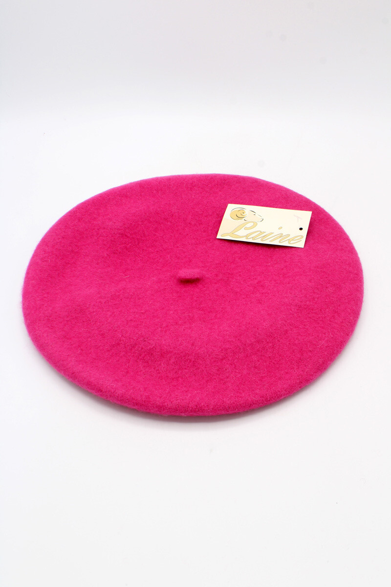 Wholesaler Hologramme Paris - Classic Beret in pure Wool