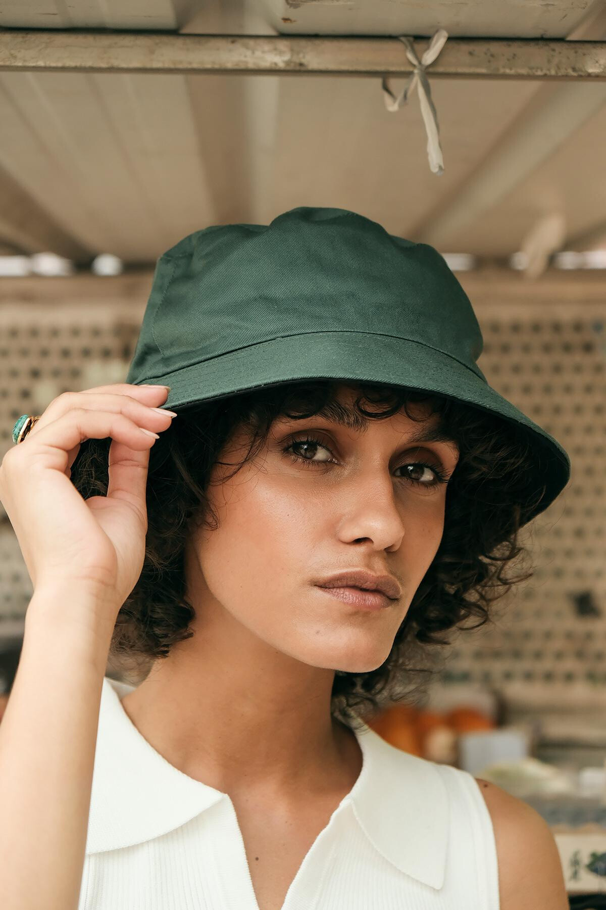 Wholesaler Hologramme Paris - Reversible two-tone cotton Bucket hat