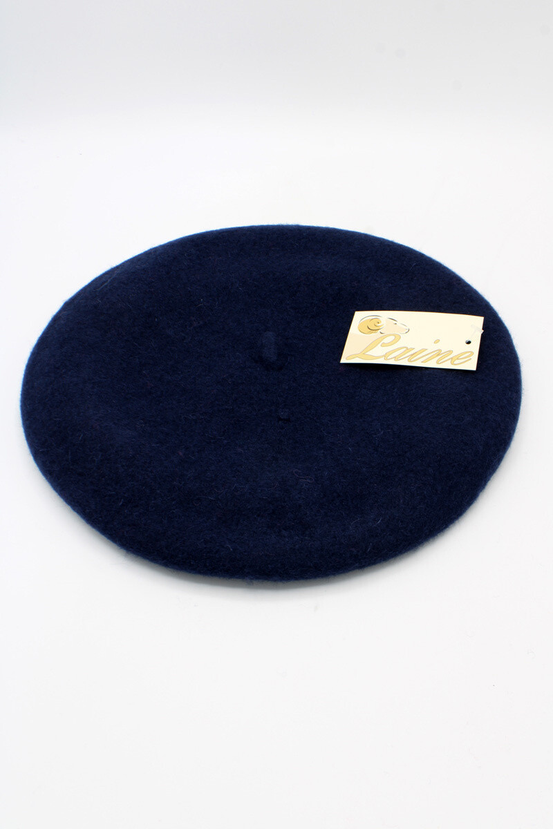 Wholesaler Hologramme Paris - Classic Beret in pure Wool