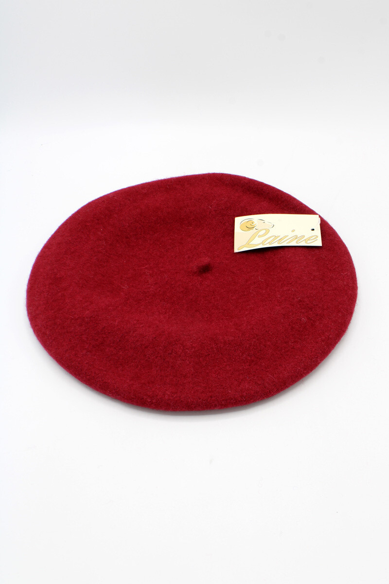 Wholesaler Hologramme Paris - Classic Beret in pure Wool