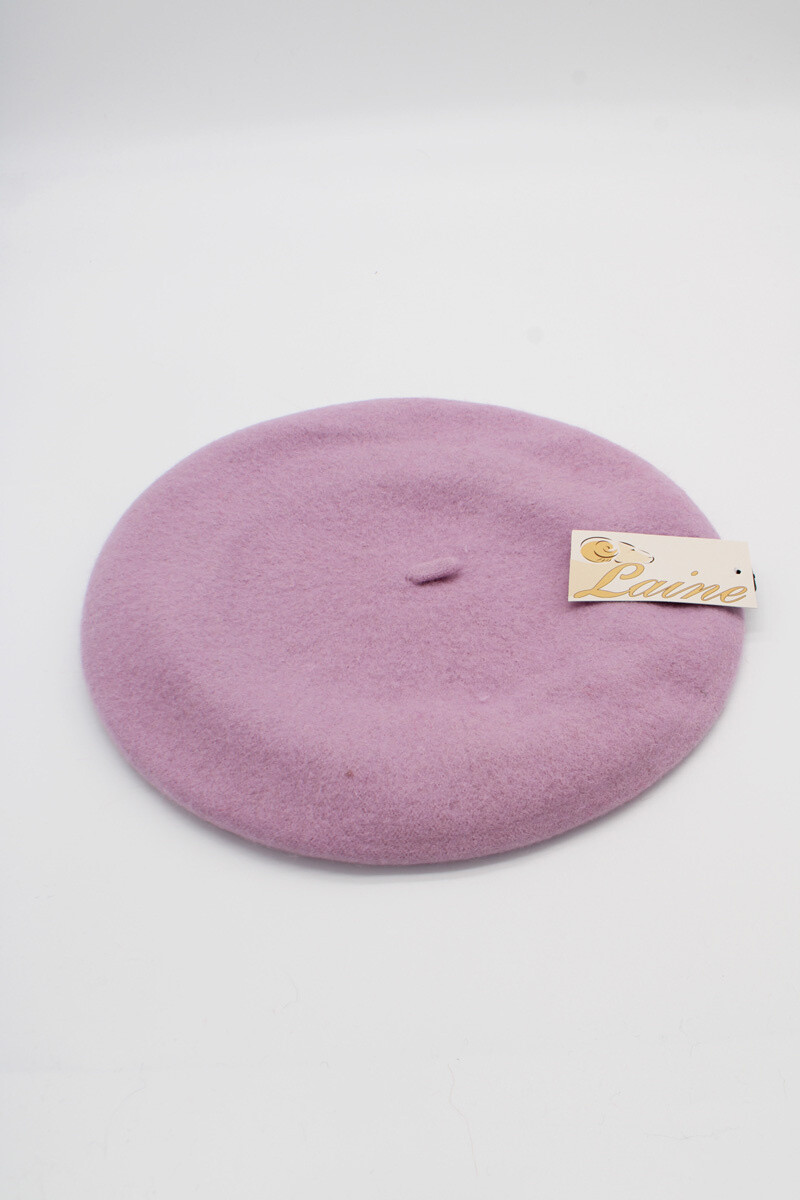 Wholesaler Hologramme Paris - Classic Beret in pure Wool