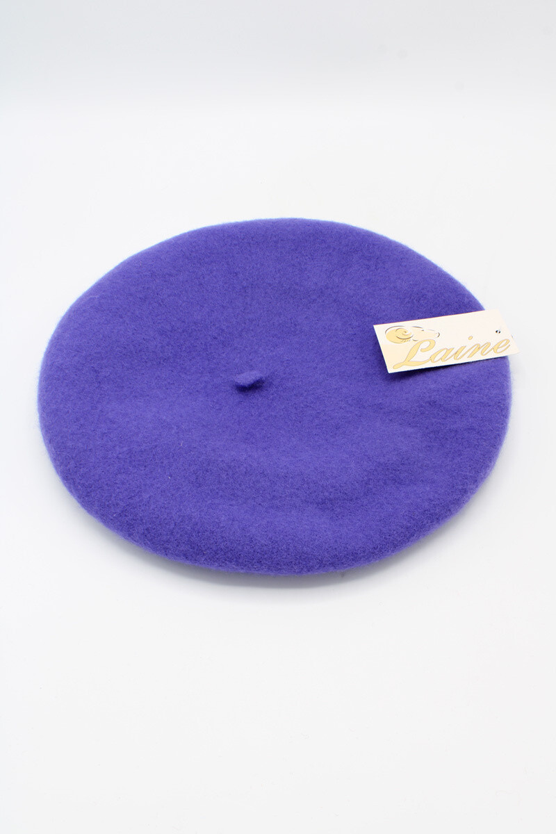 Wholesaler Hologramme Paris - Classic Beret in pure Wool