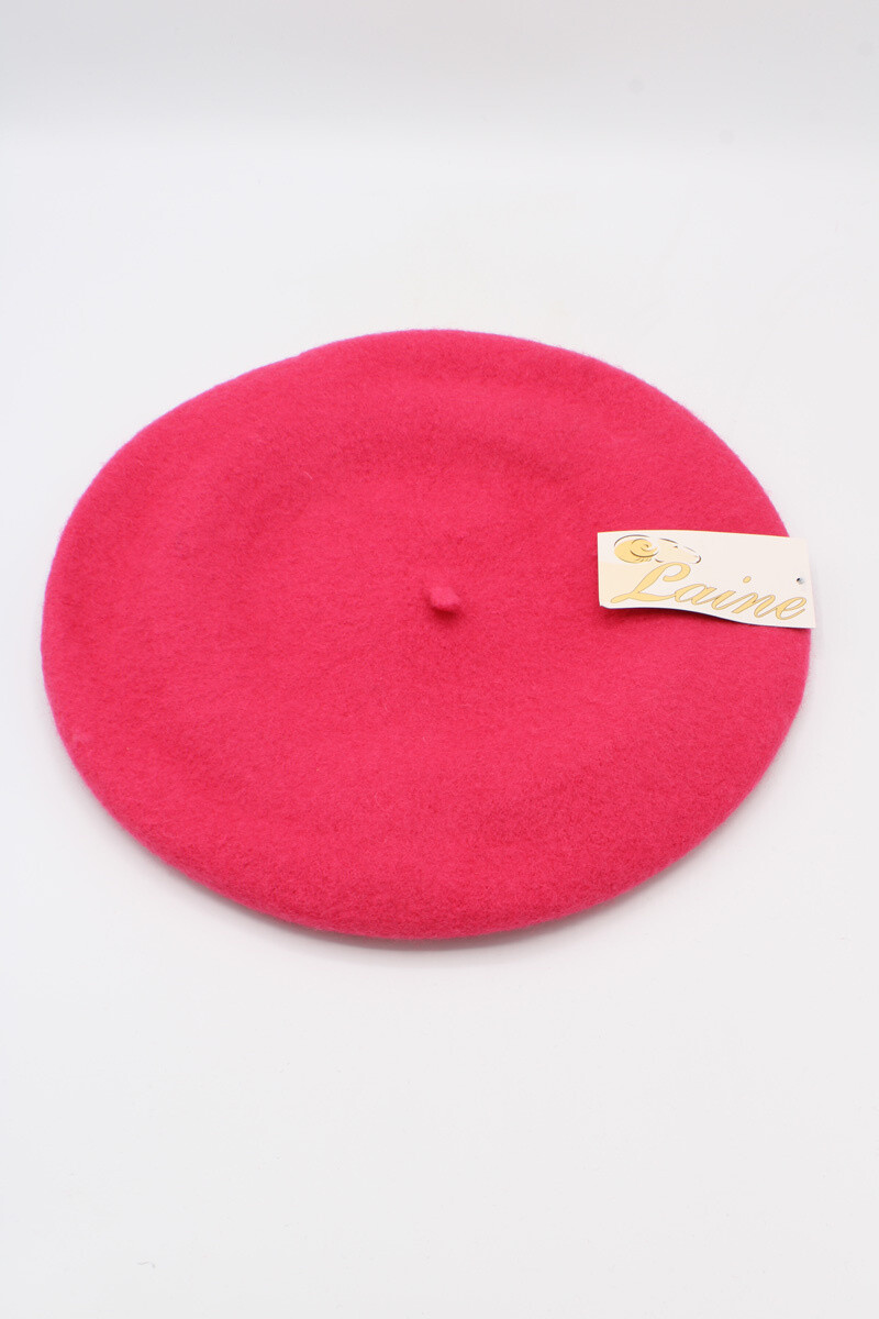 Wholesaler Hologramme Paris - Classic Beret in pure Wool