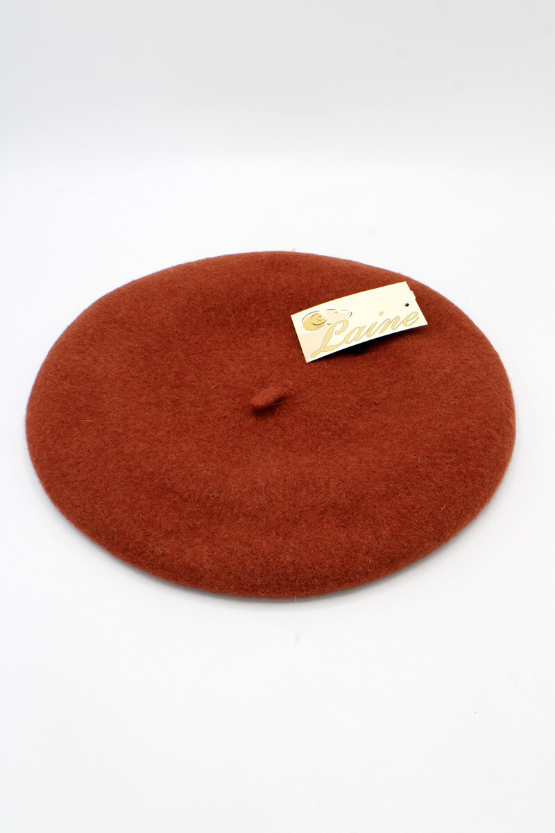 Wholesaler Hologramme Paris - Classic Beret in pure Wool