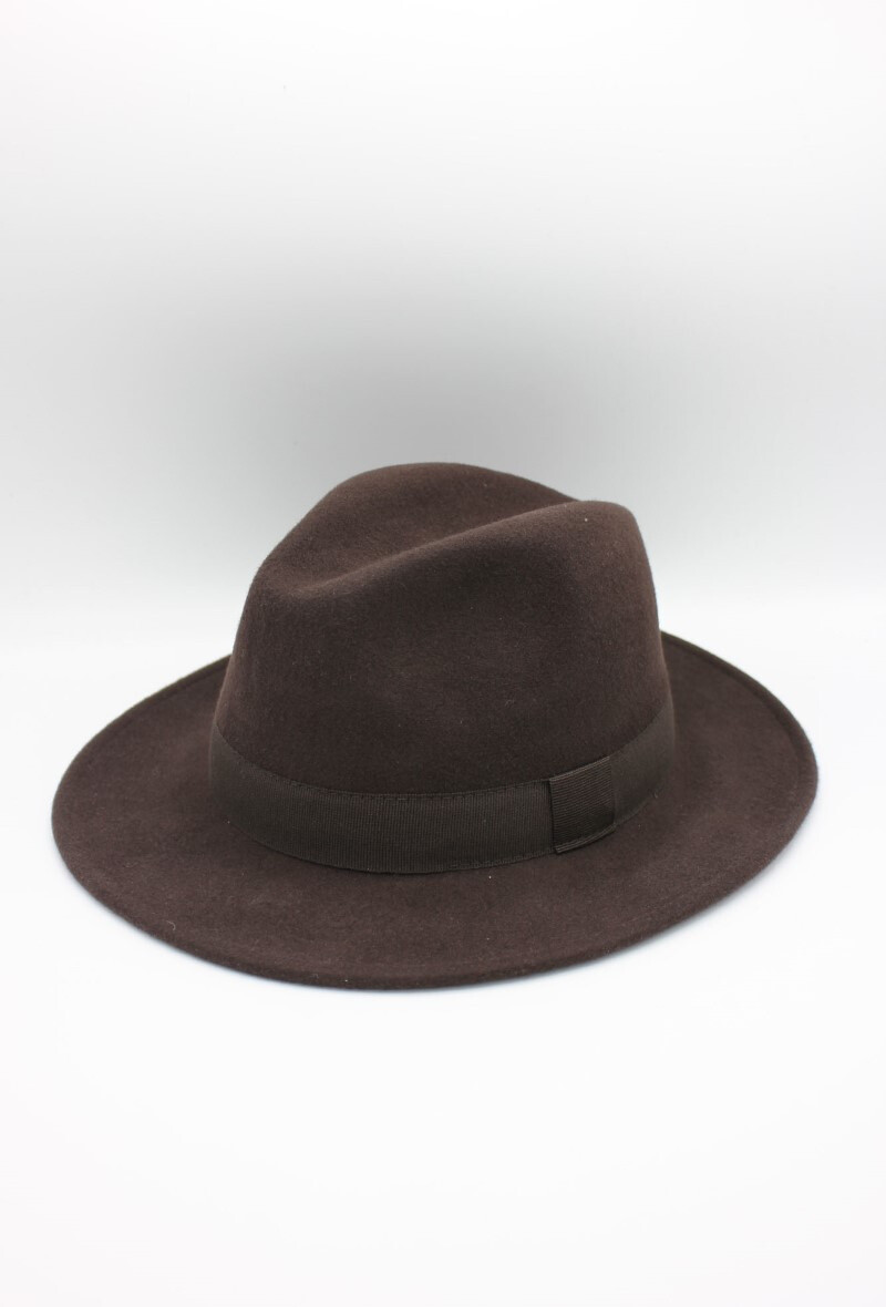 Mayorista Hologramme Paris - Sombrero italiano en puro lana aplastable impermeable con cinta
