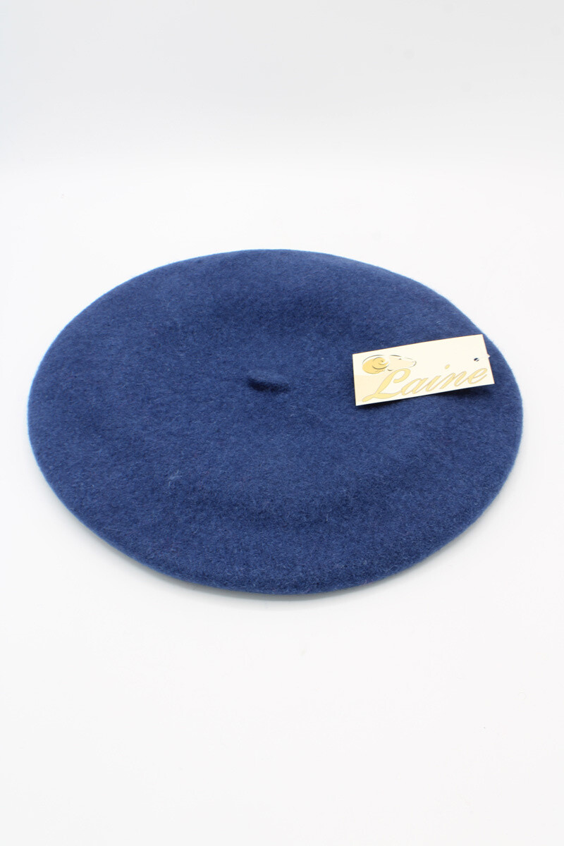 Wholesaler Hologramme Paris - Classic Beret in pure Wool