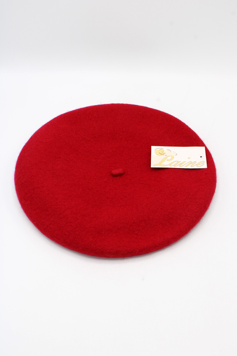 Wholesaler Hologramme Paris - Classic Beret in pure Wool
