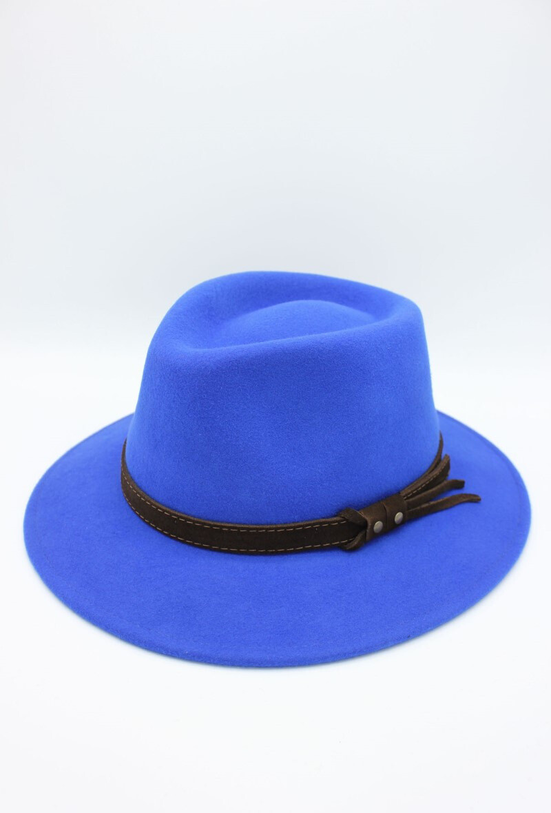 Mayorista Hologramme Paris - Sombrero italiano en lana pura impermeable crosable con cinturón