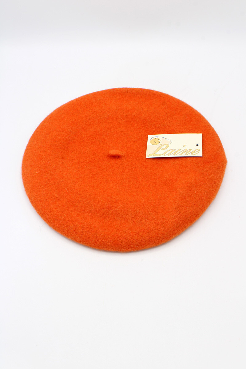 Wholesaler Hologramme Paris - Classic Beret in pure Wool
