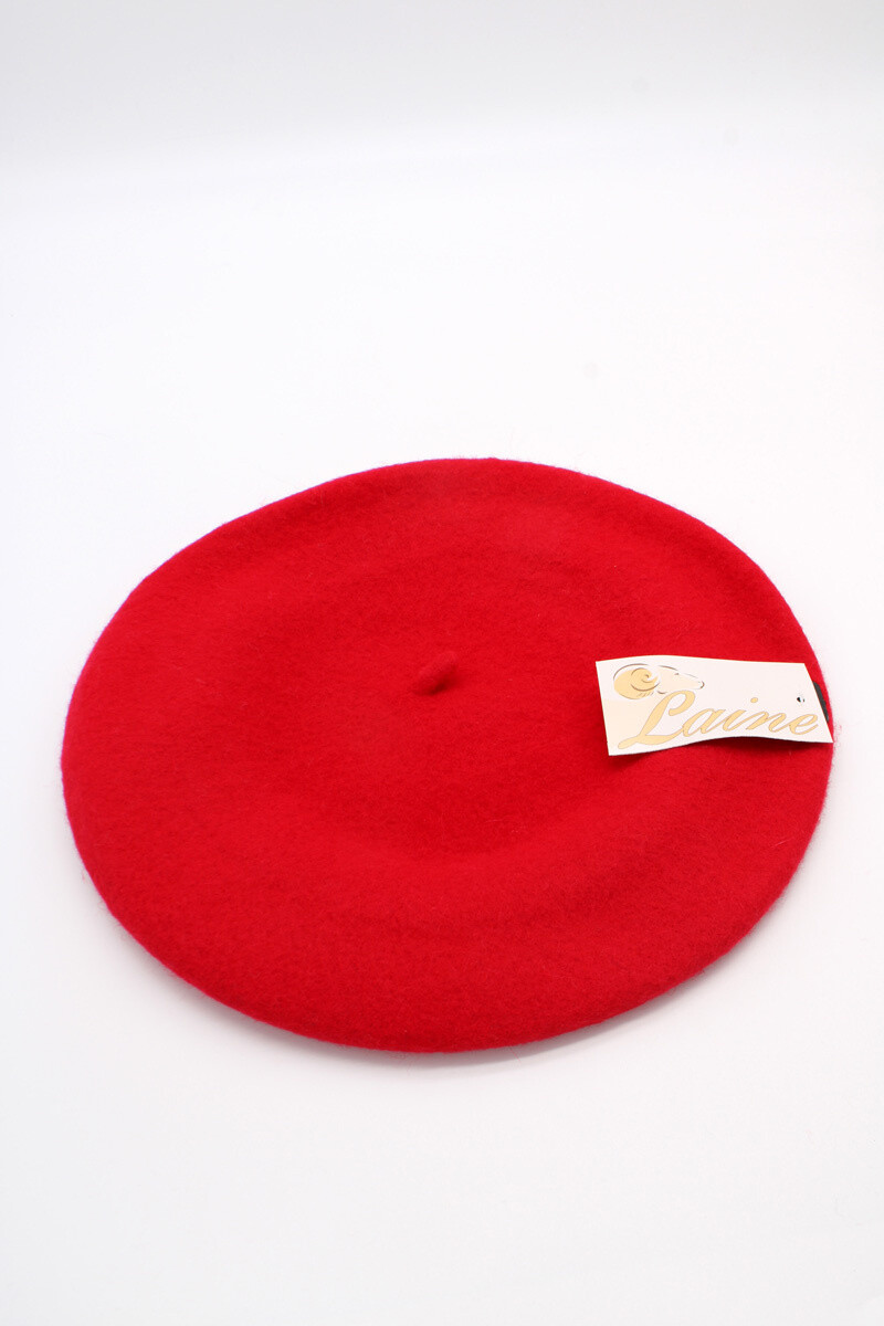 Wholesaler Hologramme Paris - Classic Beret in pure Wool