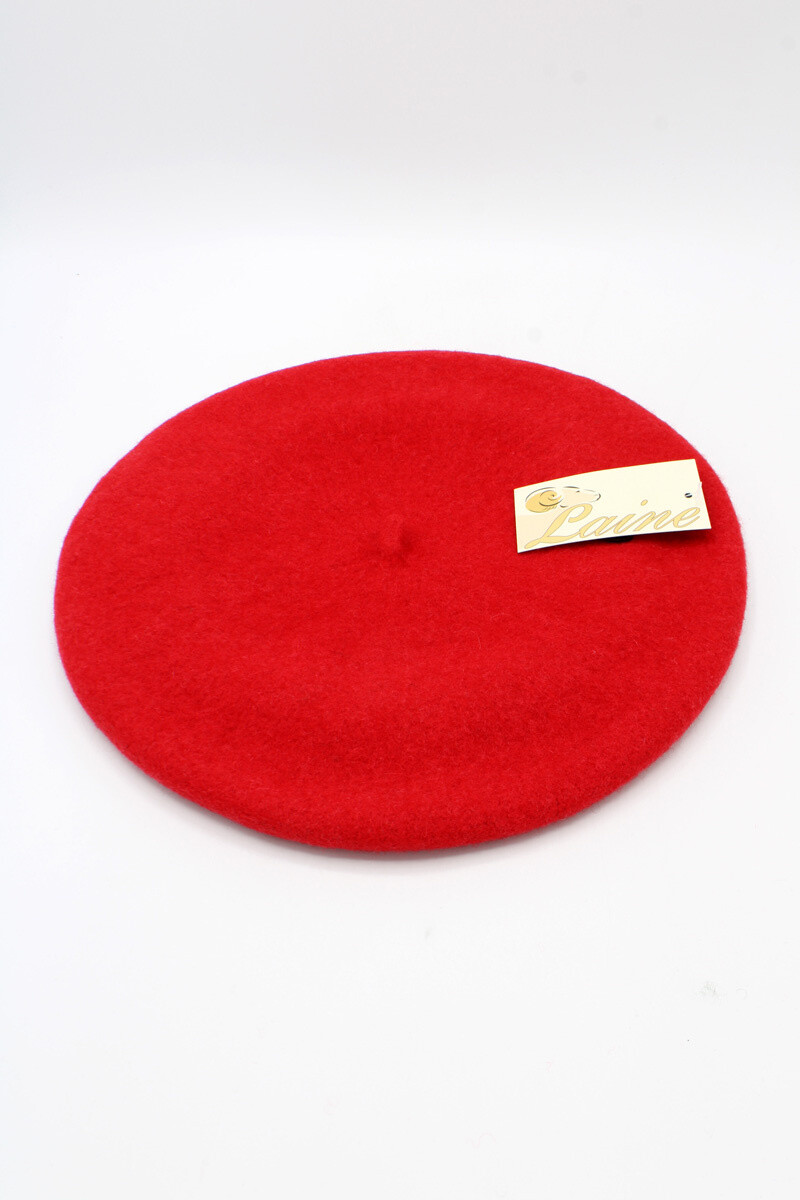 Wholesaler Hologramme Paris - Classic Beret in pure Wool