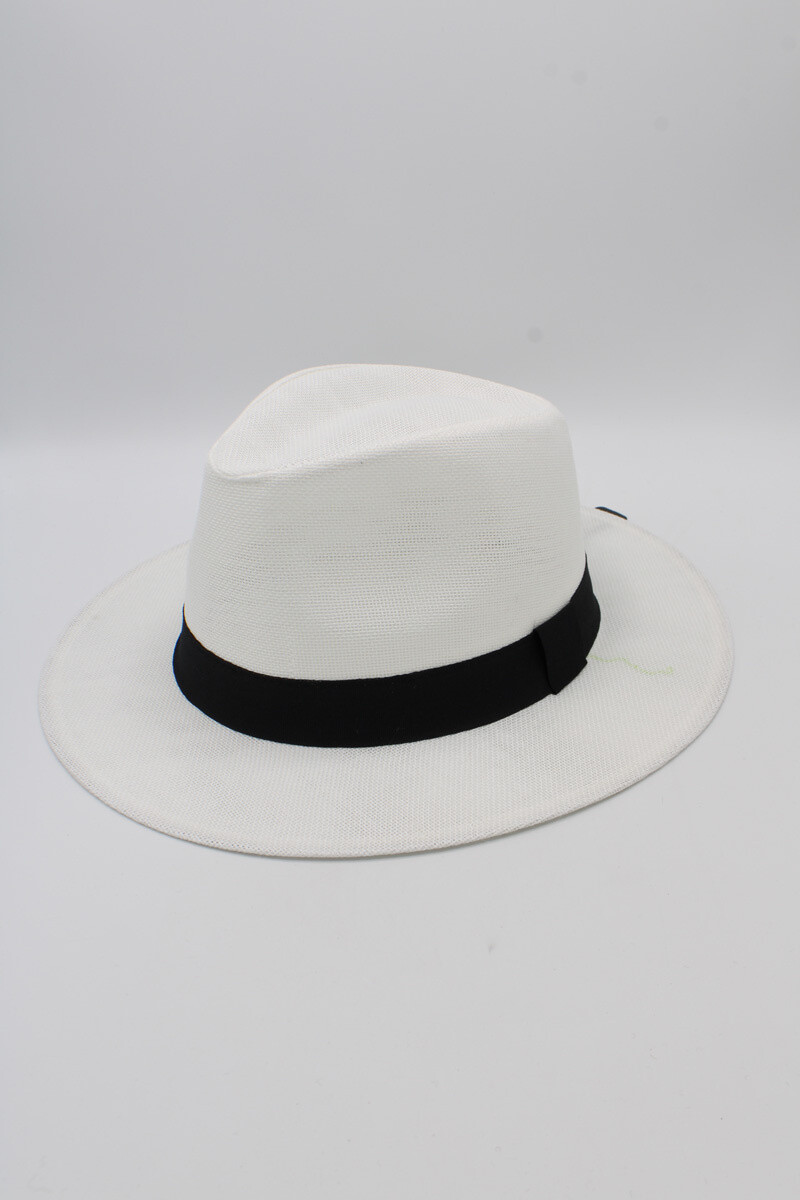 Grossiste Hologramme Paris - Chapeau large en Polyester Gros grain Noir