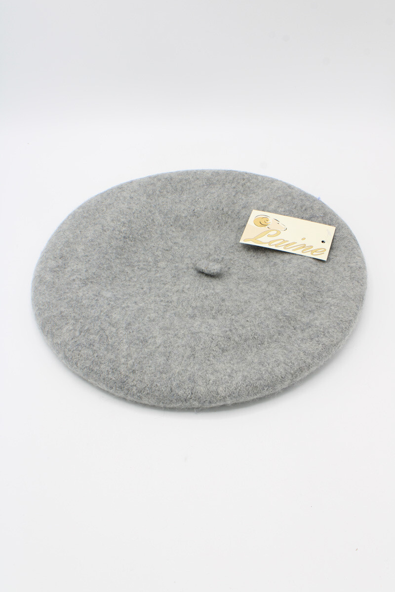 Wholesaler Hologramme Paris - Classic Beret in pure Wool