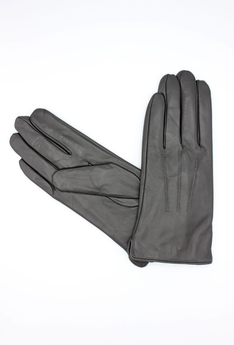 Grossiste Hologramme Paris - Gants en cuir Classique doublé Polaire