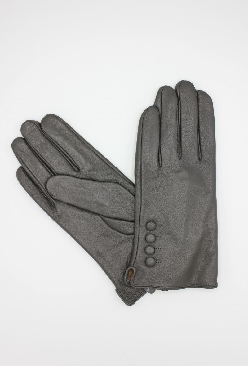 Grossiste Hologramme Paris - Gants en cuir Classique doublé Polaire