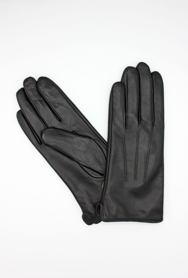 Grossiste Hologramme Paris - Gants en cuir Classique doublé Polaire