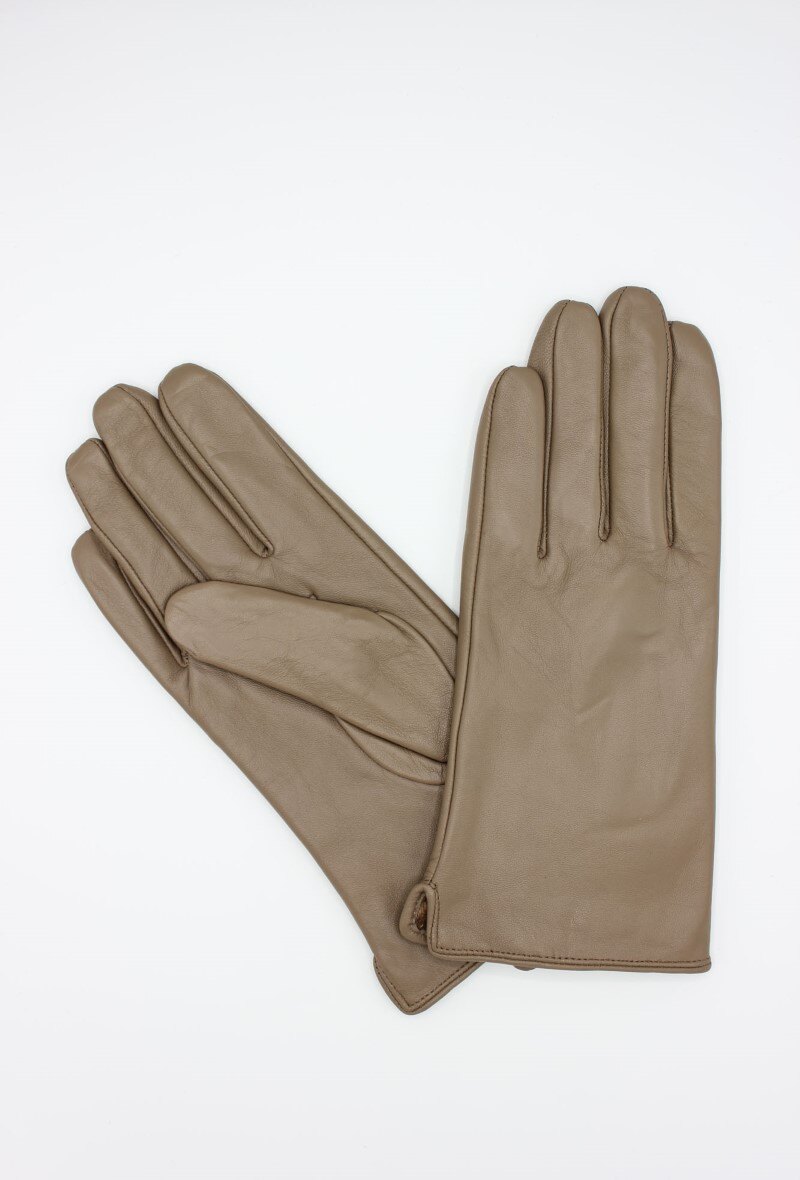 Grossiste Hologramme Paris - Gants en cuir Classique doublé Polaire