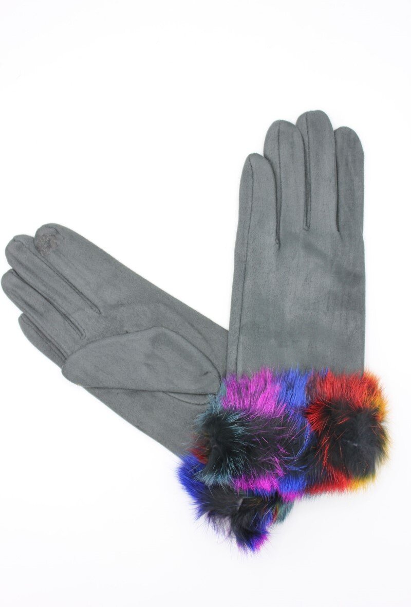 Großhändler Hologramme Paris - Polyester Damen Touchscreen-Handschuh