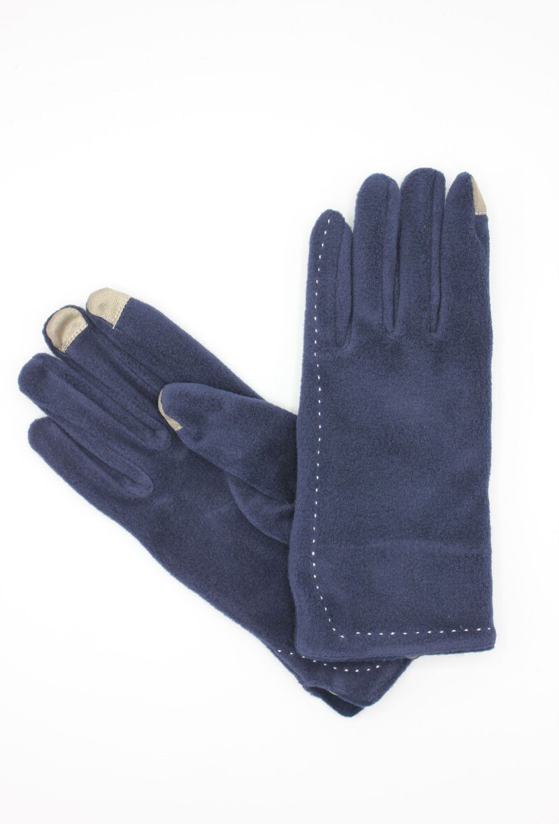 Mayorista Hologramme Paris - Guantes de poliéster con pantalla táctil para mujer