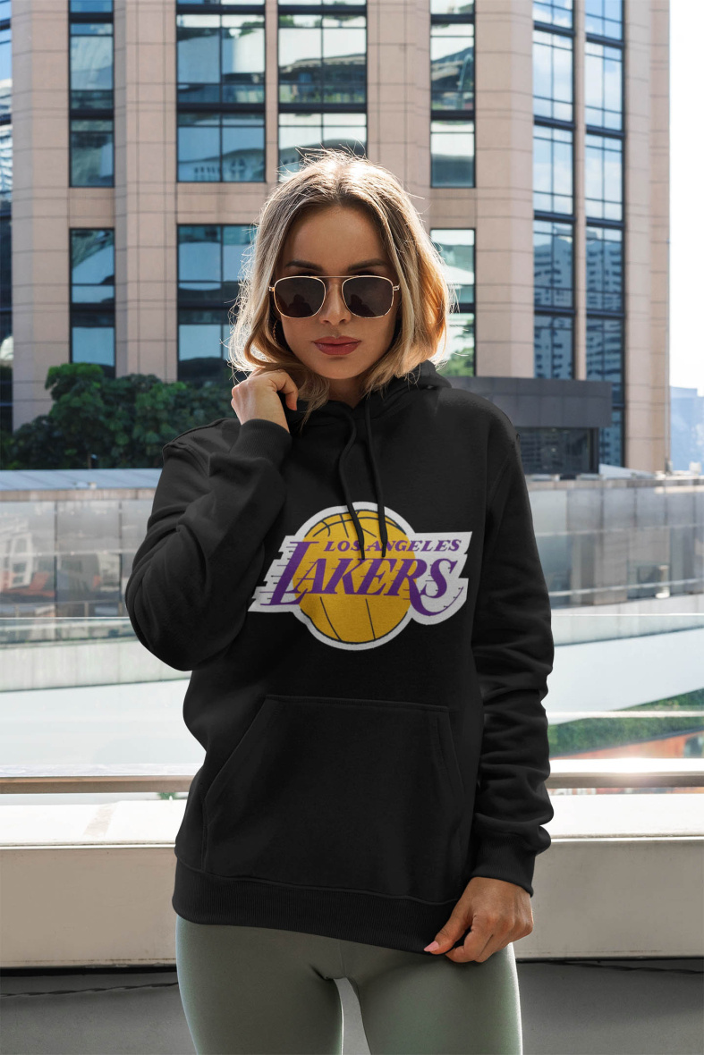 Wholesaler I.A.L.D FRANCE - LAKERS Women's Hooded Sweatshirt
