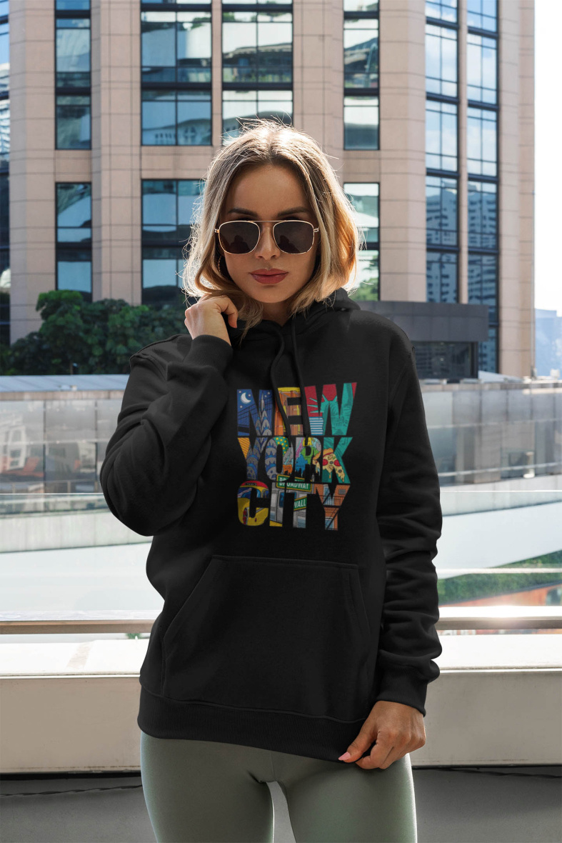 Wholesaler I.A.L.D FRANCE - MARVEL Women's Hooded Sweatshirt