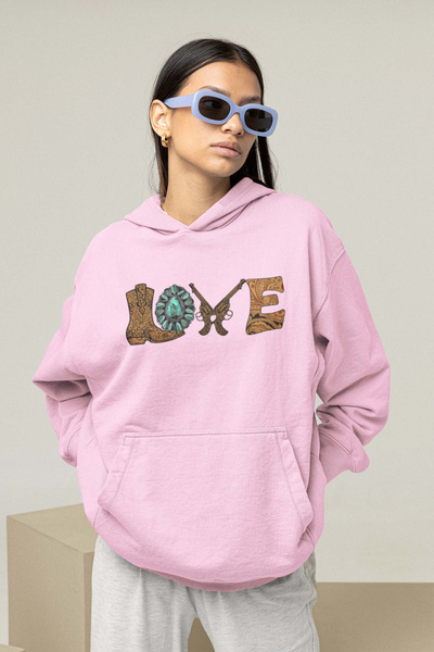 Grossiste I.A.L.D FRANCE - Sweat capuche Femme | LOVE WESTERN Grossiste I.A.L.D FRANCE - Sweat capuche Femme | LOVE WESTERN