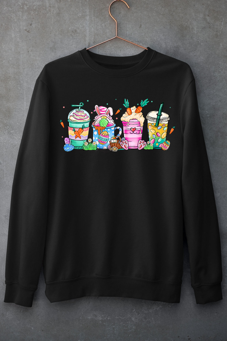 Wholesaler I.A.L.D FRANCE - blue cat round neck sweater