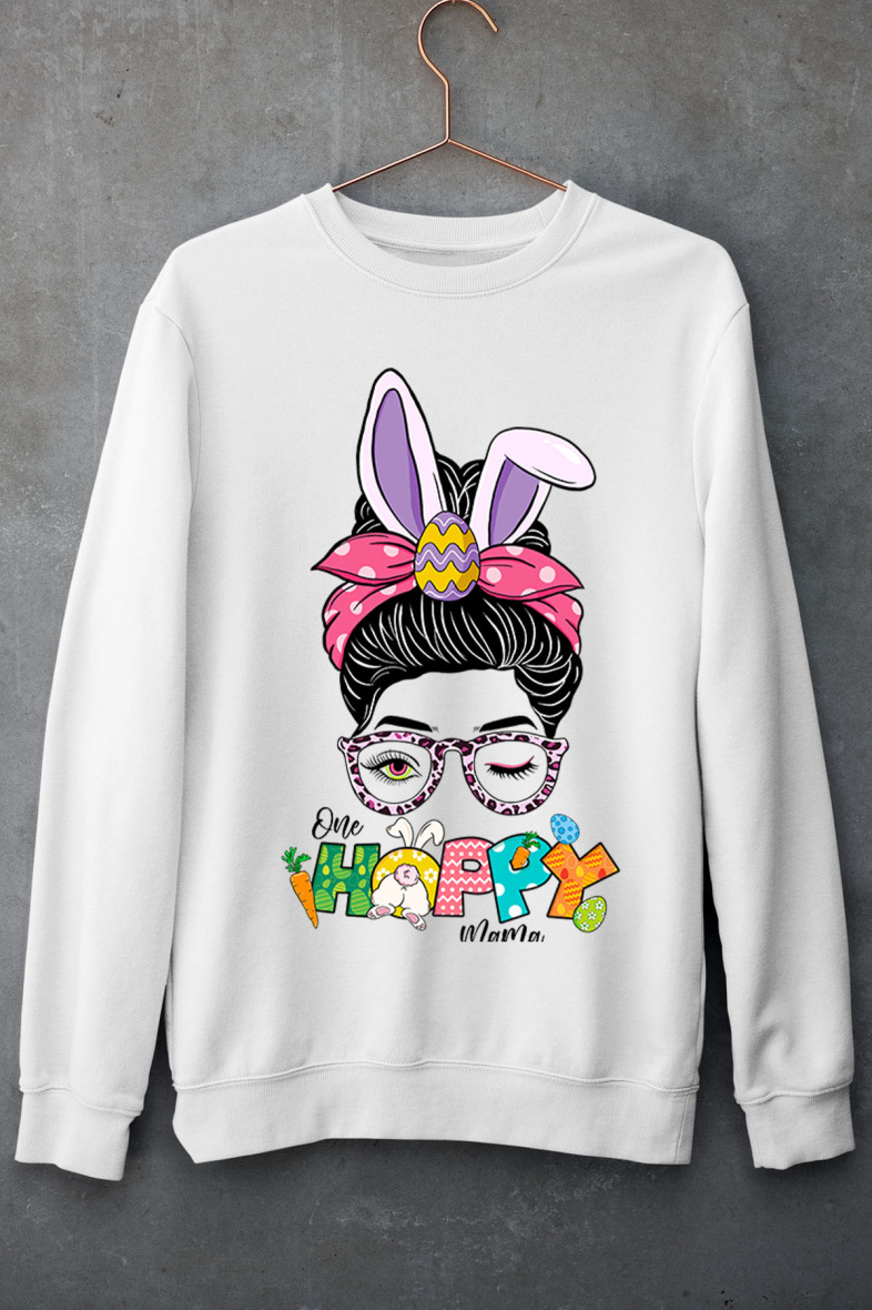 Wholesaler I.A.L.D FRANCE - blue cat round neck sweater